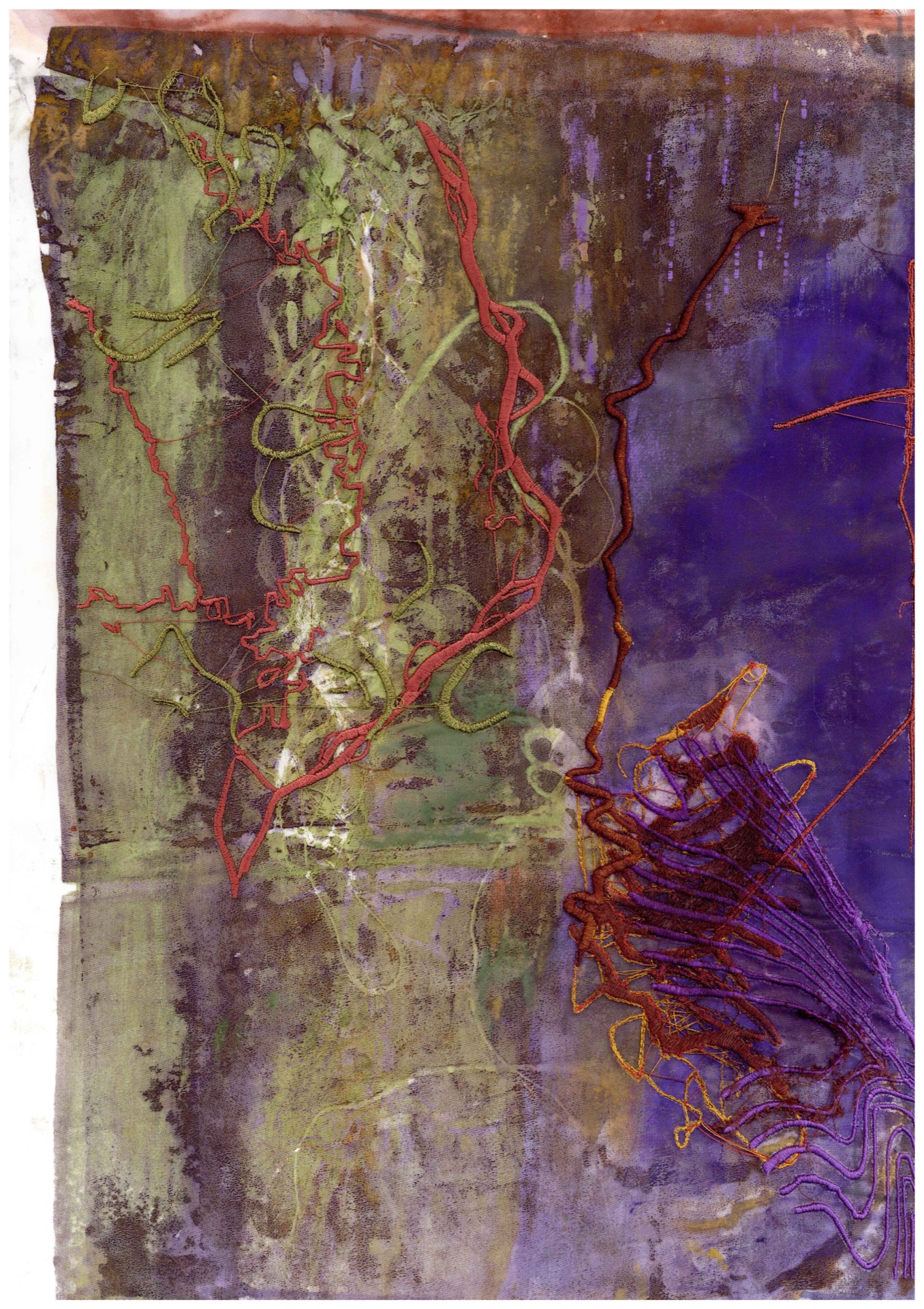 Purple and Green (detail)